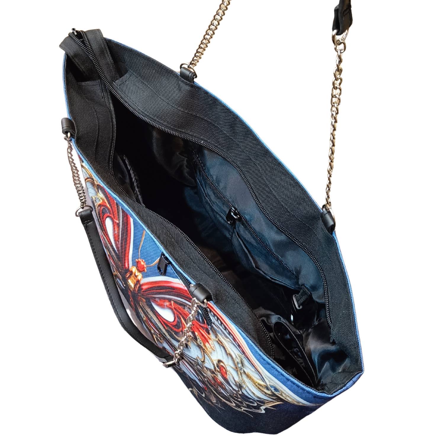 Butterfly Woman Tote Bag