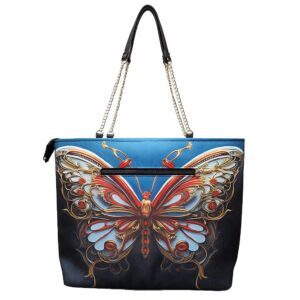 Butterfly Woman Tote Bag