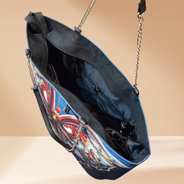 Butterfly Woman Tote Bag - Image 2