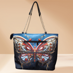 Butterfly Woman Tote Bag