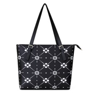 Black Mini Floral Cute Tote