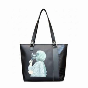Hijab Girl Large Adorable Tote