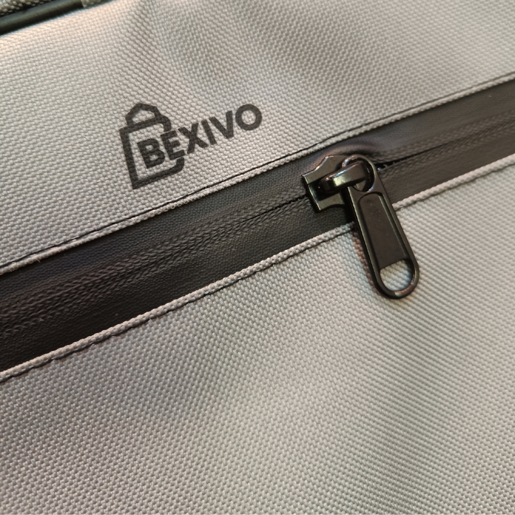 Large Waterproof Tech Organizer Pouch (Grey) - Image 3